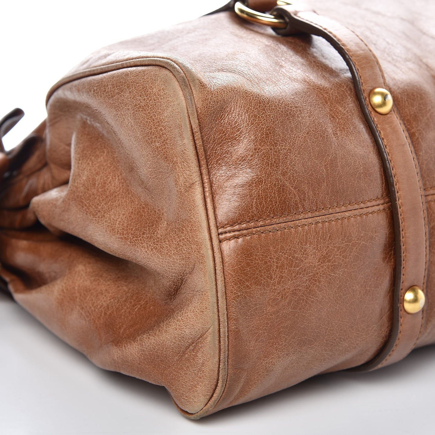 Vitello Lux Medium Bow Bag Palissandro