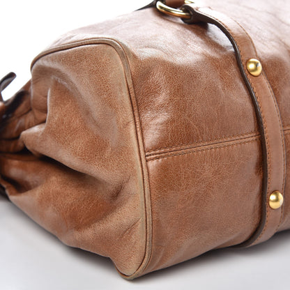 Miu Miu Vitello Lux Medium Bow Bag Palissandro 11 of 12