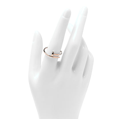 Cartier 18K Pink Gold Small Juste Un Clou Ring 59 8.75 2 of 5