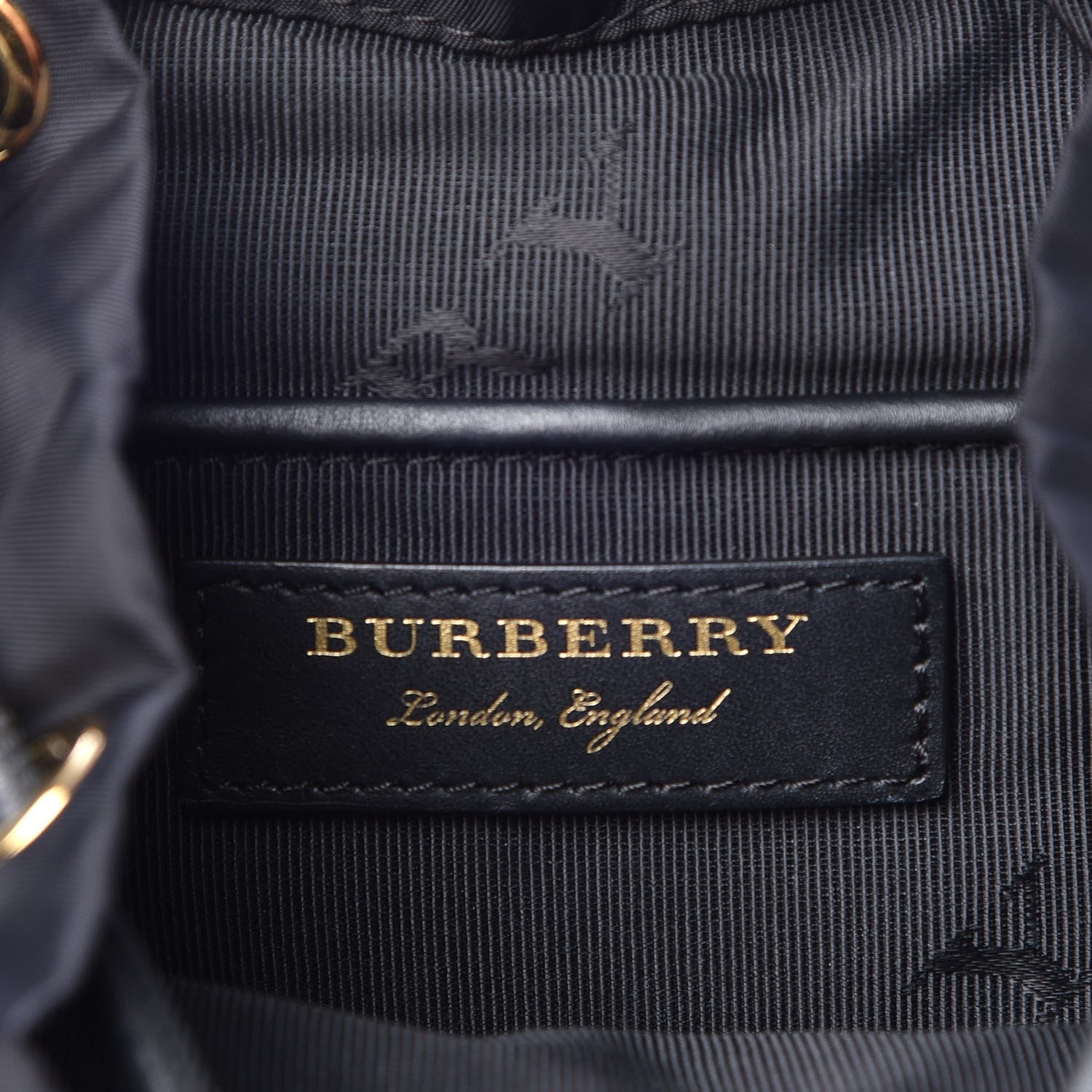 Burberry Nylon Small Rucksack Backpack Black 7 of 10