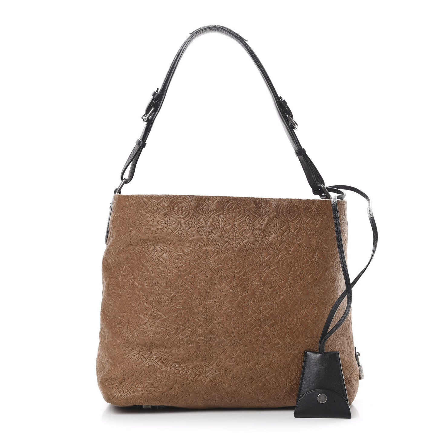 Lambskin Antheia Hobo PM Caramel