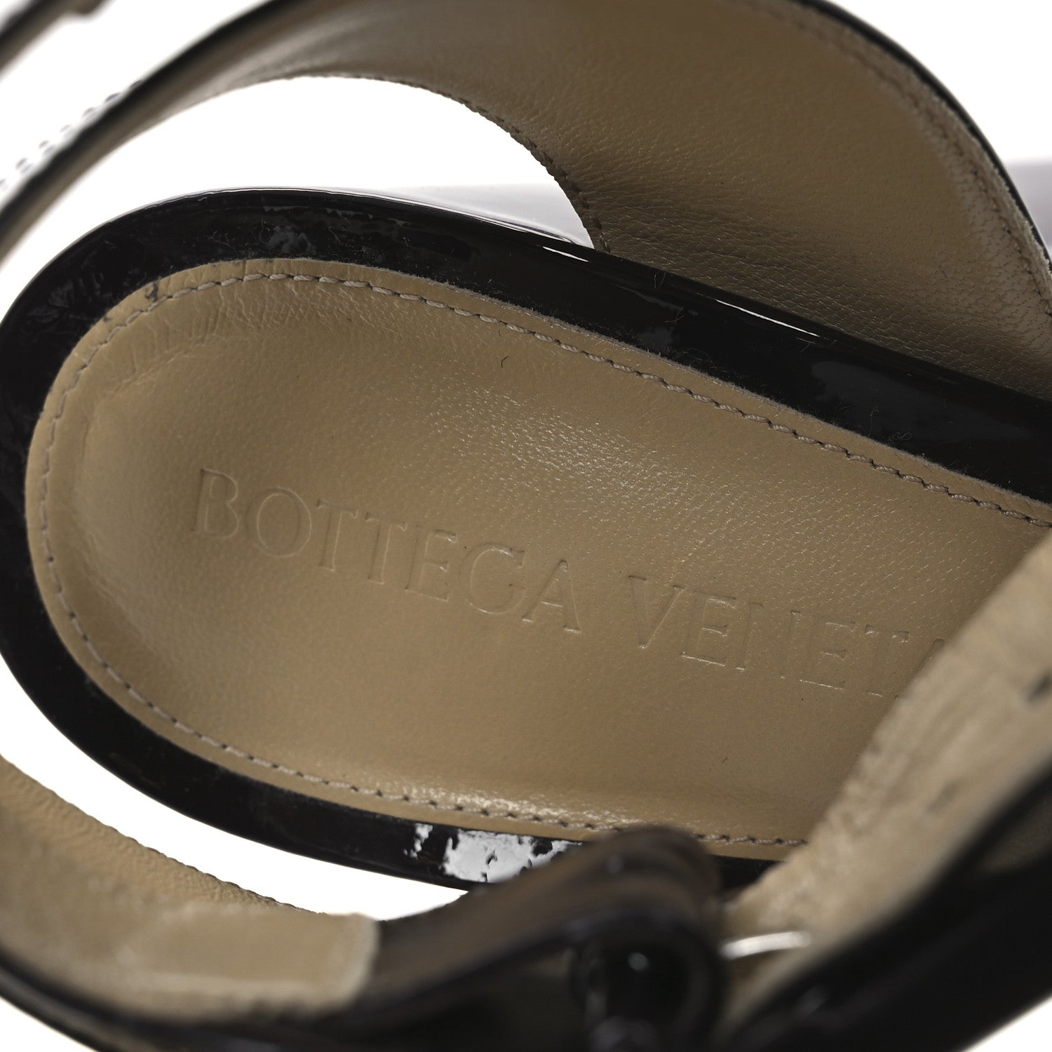 Bottega Veneta Supergloss Patent Tower 40/140mm Platform Pumps 36 Fondant 9 of 10