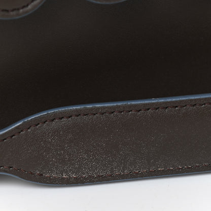 Fendi Vitello Liberty Scalloped Studded Kan I Shoulder Bag Carbone 13 of 13