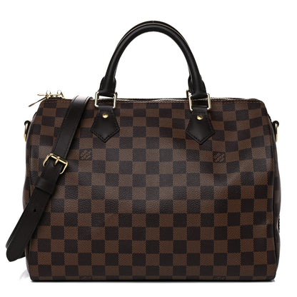 Louis Vuitton Damier Ebene Speedy Bandouliere 30 1 of 13