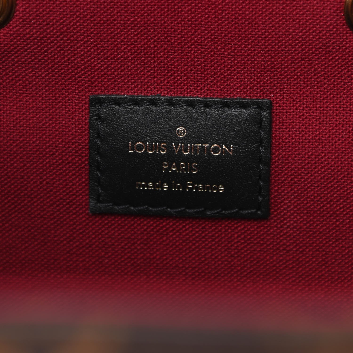 Louis Vuitton Monogram Montsouris PM Black 6 of 9