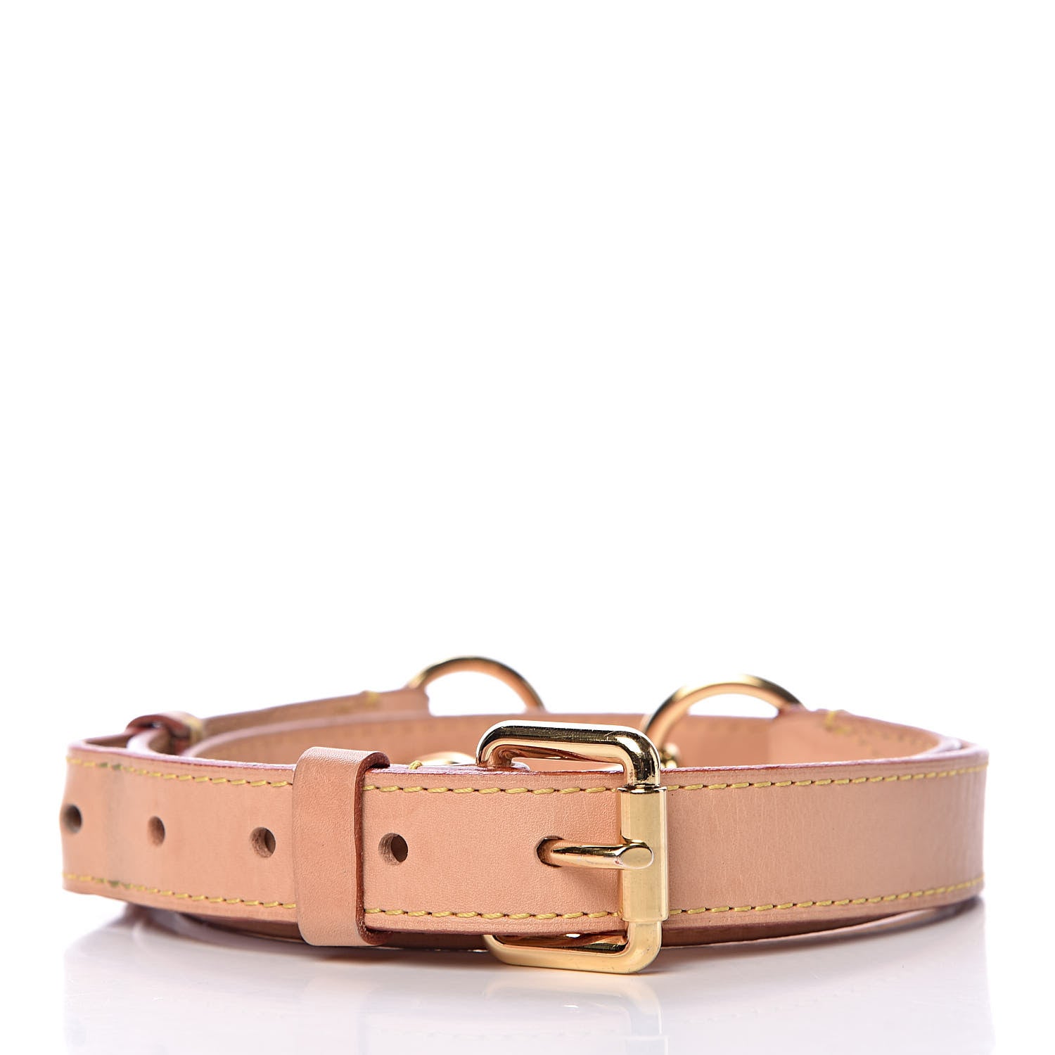 Louis Vuitton Vachetta 25mm Adjustable Shoulder Strap VVN 2 of 4