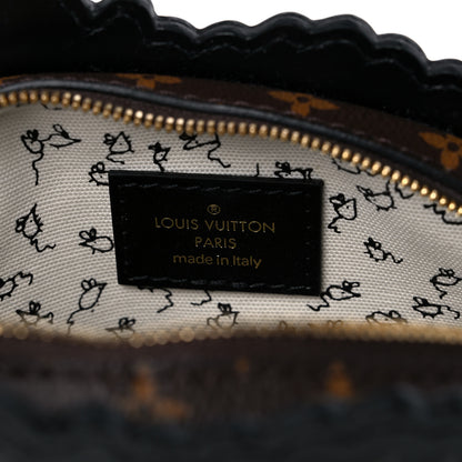Louis Vuitton LOUIS VUITTON Epi Grace Coddington Catogram Chain Pochette Black 6 of 9