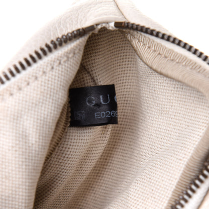 Gucci Grained Calfskin Small Logo Belt Bag White 8 of 11