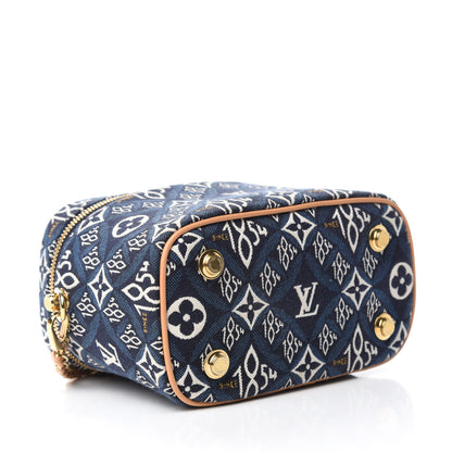 Louis Vuitton Jacquard Since 1854 Vanity PM Blue 4 of 10