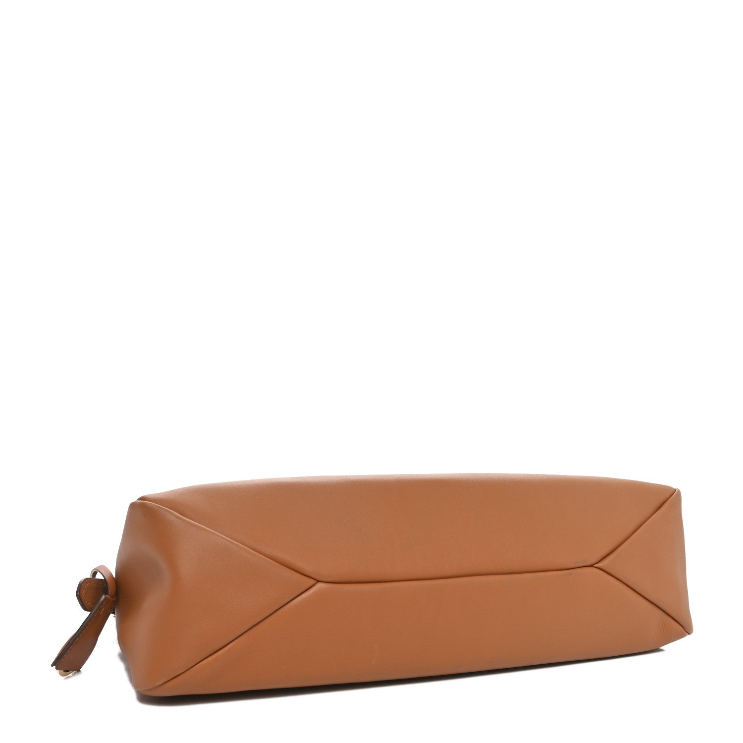 Prada Soft Calfskin Large Aimee Shoulder Bag Caramel 4 of 9