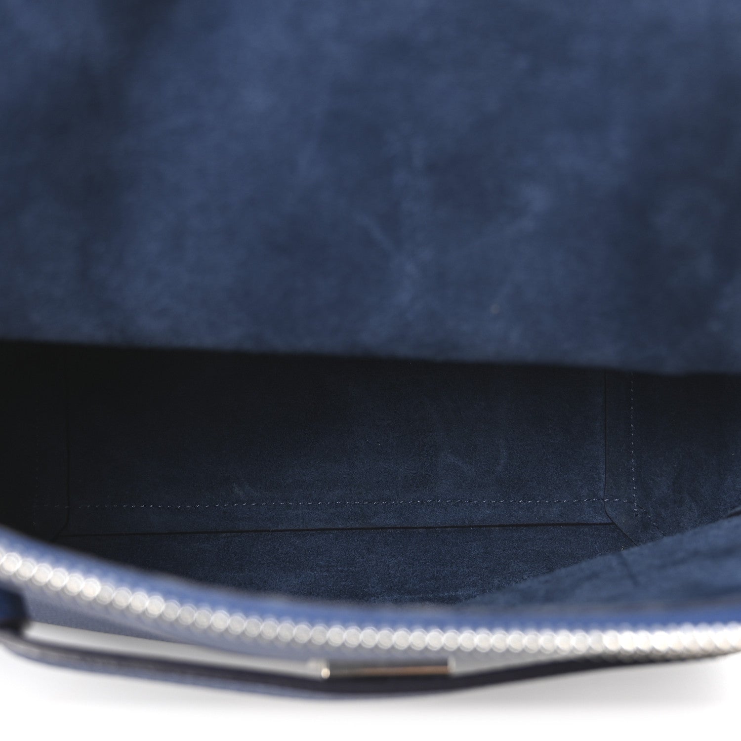 Celine Grained Calfskin Micro Belt Bag Indigo 5 of 11