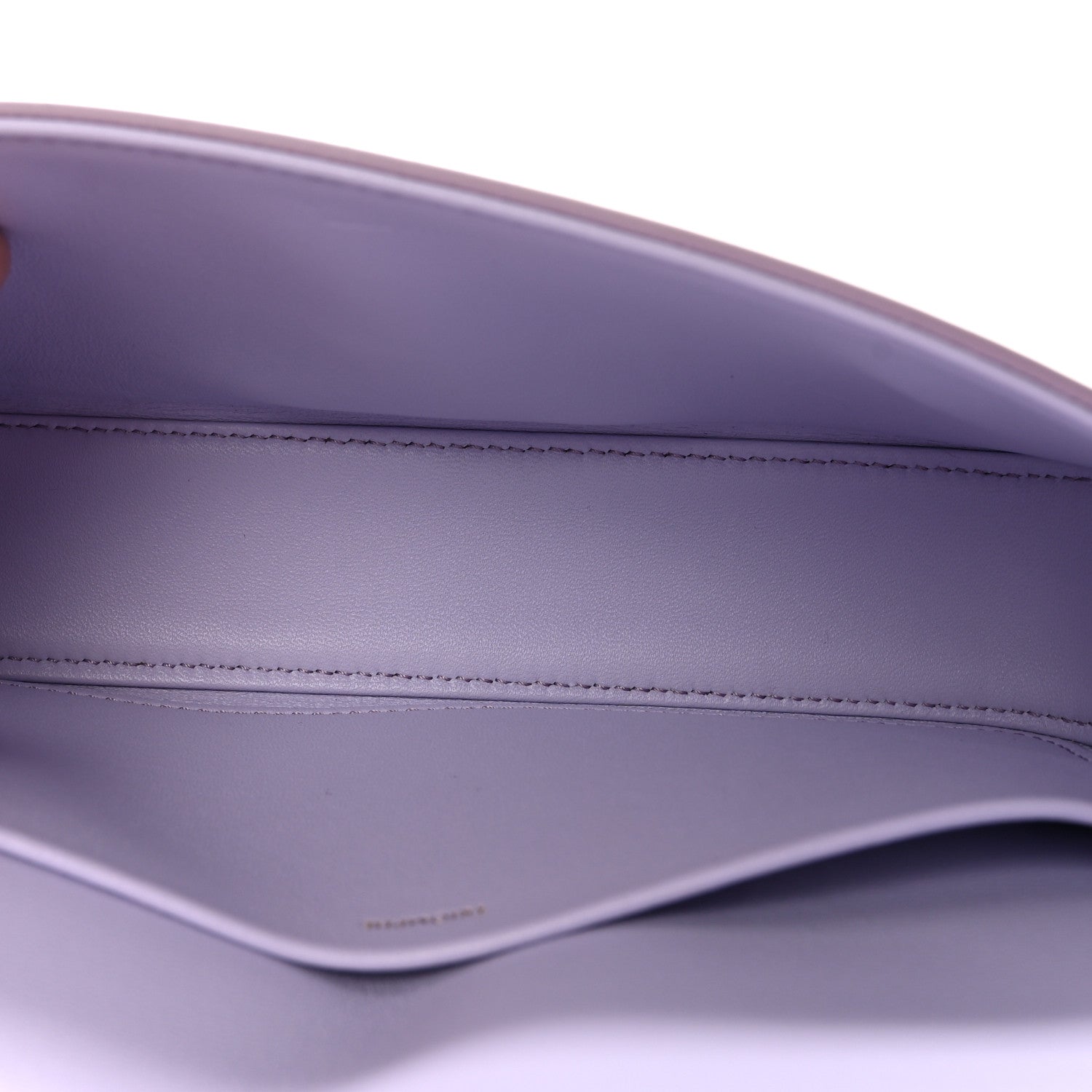 Celine Shiny Calfskin Triomphe Chain Shoulder Bag Light Lavender 5 of 11