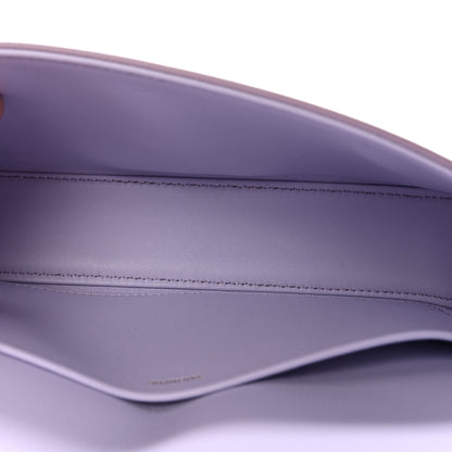 Celine Shiny Calfskin Triomphe Chain Shoulder Bag Light Lavender 5 of 11