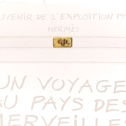 Hermes Vinyl Souvenir De L'Exposition Kelly Transparent 6 of 13