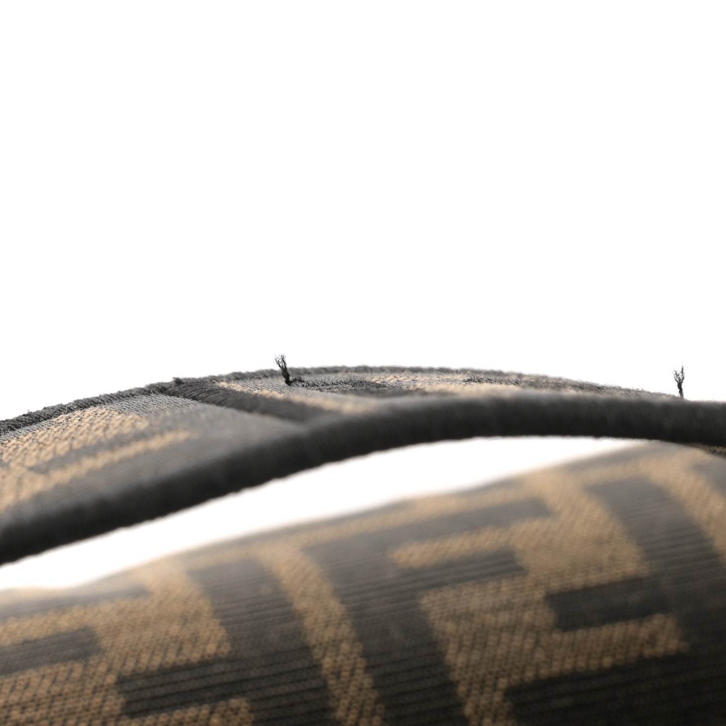 Fabric Jacquard FF 1974 Medium Baguette Tobacco Moro Black