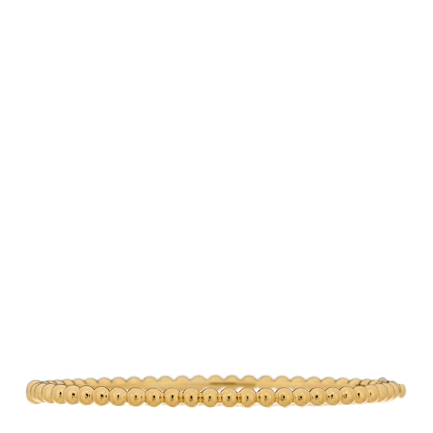 18K Yellow Gold Perlee Pearls of Gold Bracelet M