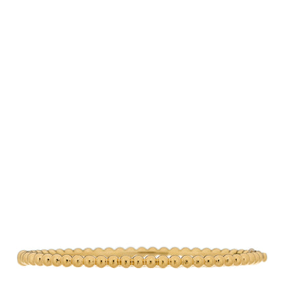 Van Cleef & Arpels 18K Yellow Gold Perlee Pearls of Gold Bracelet M 1 of 4