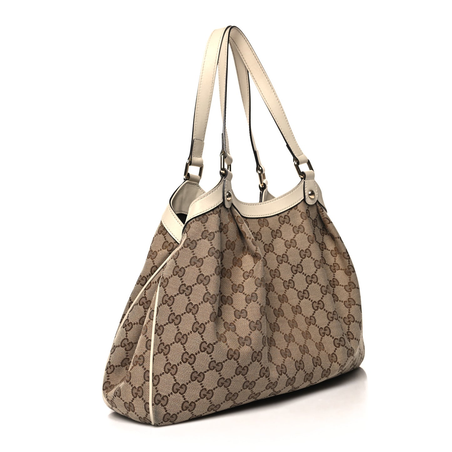 Monogram Shoulder Bag White