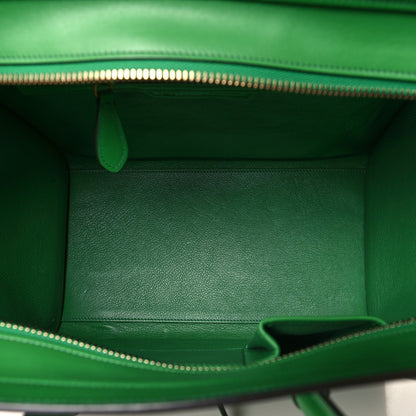 Celine Palmelato Mini Luggage Grass Green 5 of 10