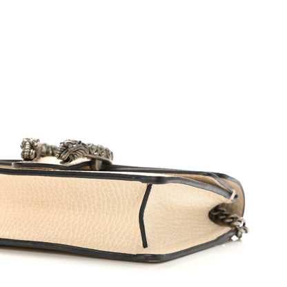 Gucci Dollar Calfskin Crystal Super Mini Dionysus Shoulder Bag Mystic White Black Diamond 10 of 10