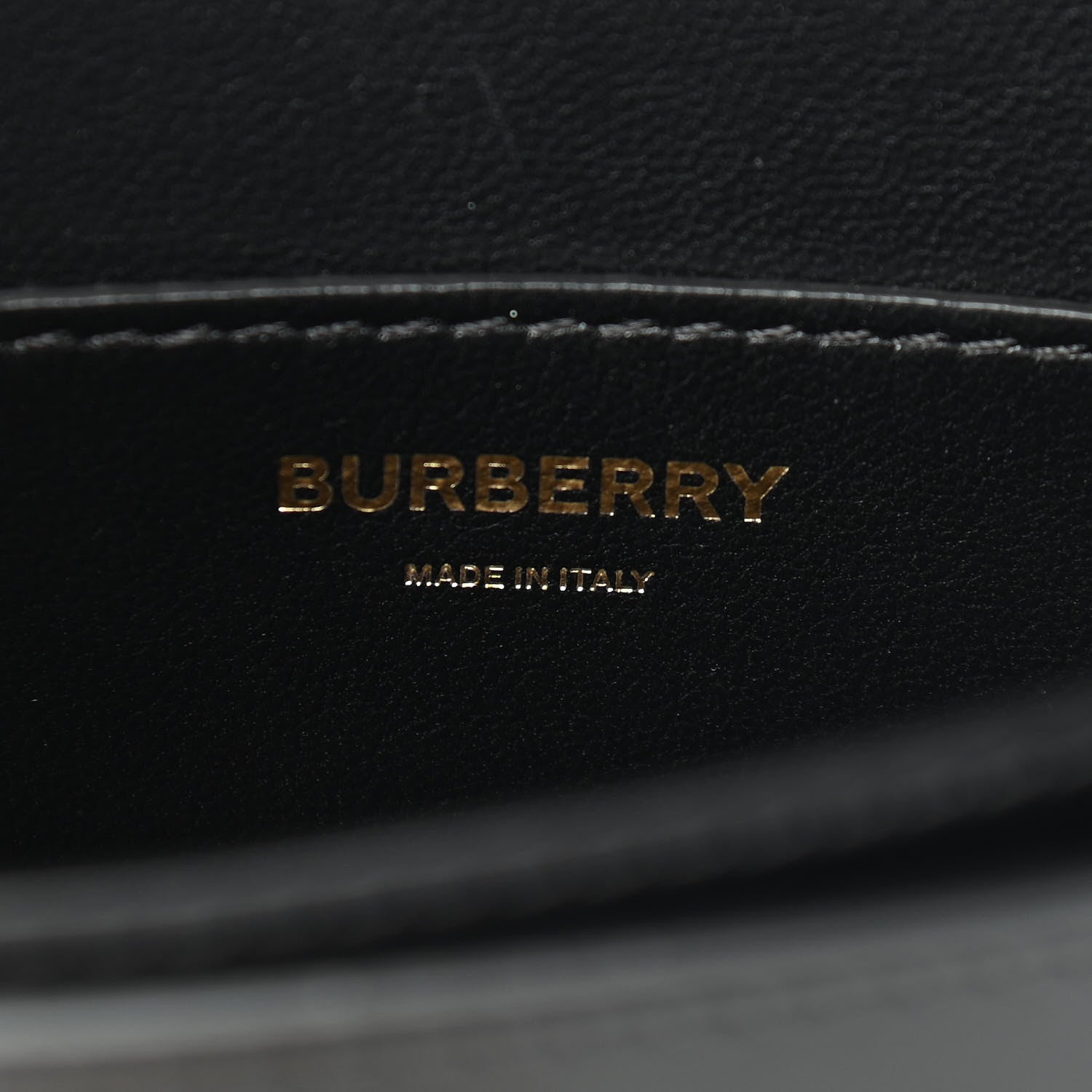 Burberry Calfskin TB Belt Bag Black 8 of 9