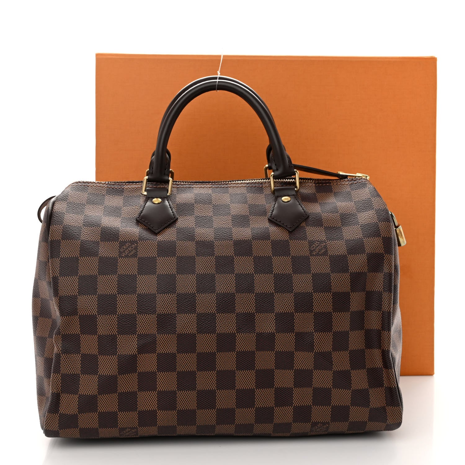 Louis Vuitton Damier Ebene Speedy 30 9 of 9