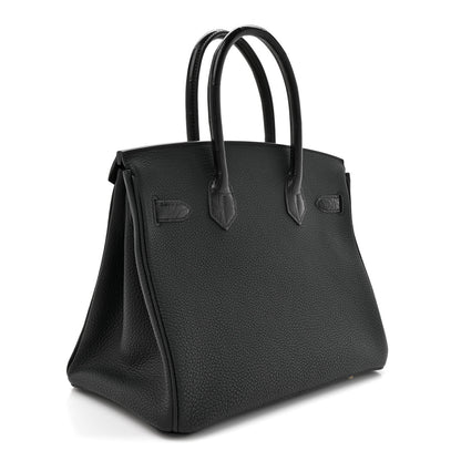 Hermes Togo Matte Niloticus Crocodile Birkin Touch 30 Black 3 of 11