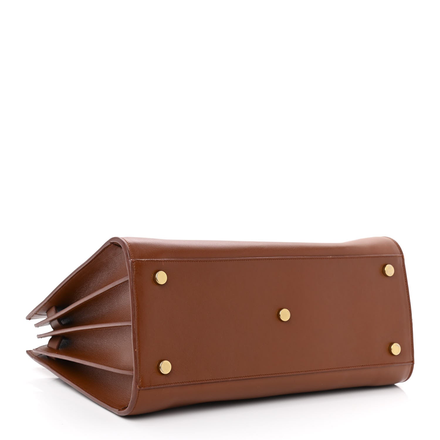 Saint Laurent Calfskin Small Sac de Jour Cognac 4 of 12