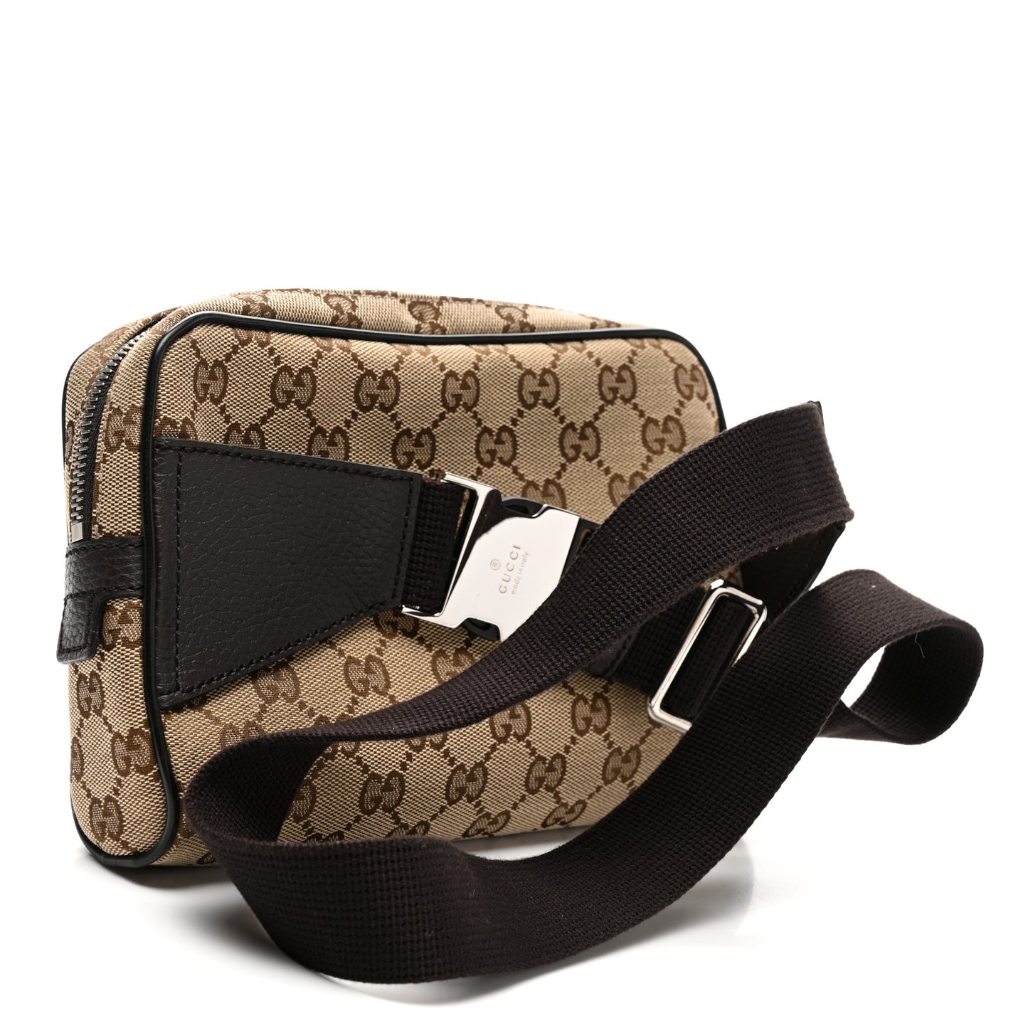 Monogram Belt Bag Dark Brown