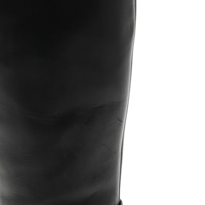 Christian Louboutin Calfskin Karialta 70 Over The Knee Boots 37.5 Black 7 of 11