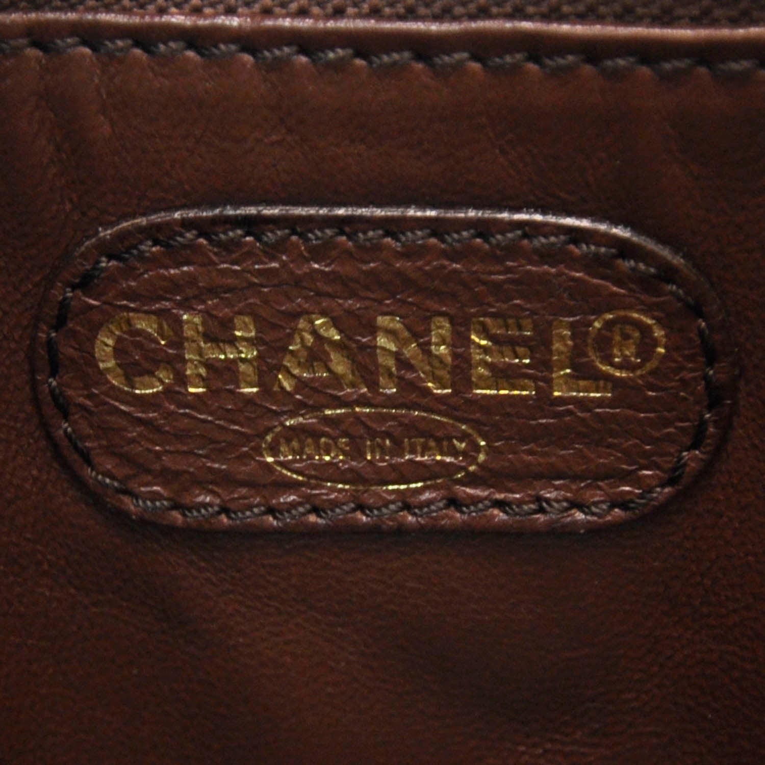 Chanel Caviar Flap Bag Brown 8 of 12