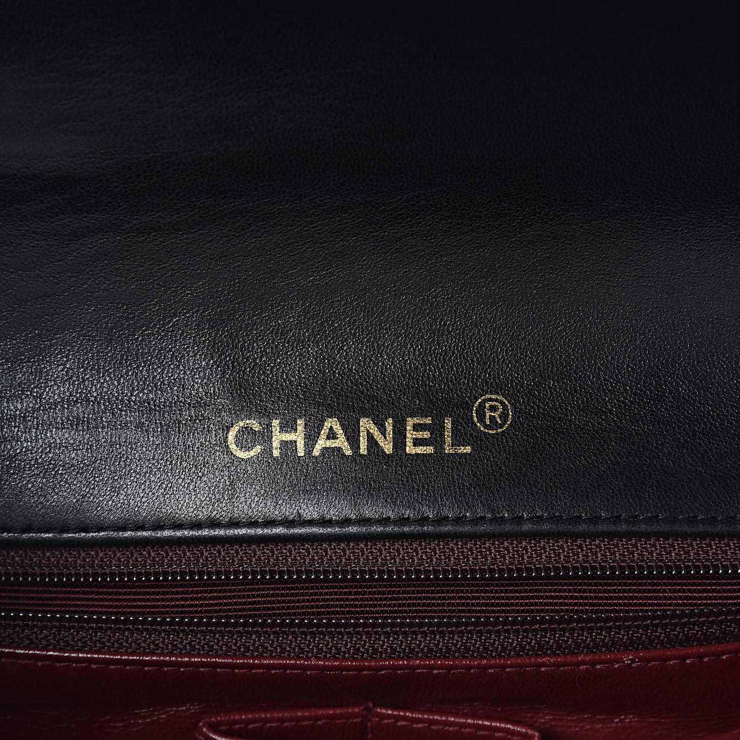 Lambskin Quilted Small Single Flap Black