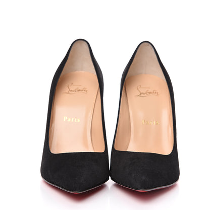 Christian Louboutin Veau Velours Alminette 100 Pumps 38.5 Black 2 of 9