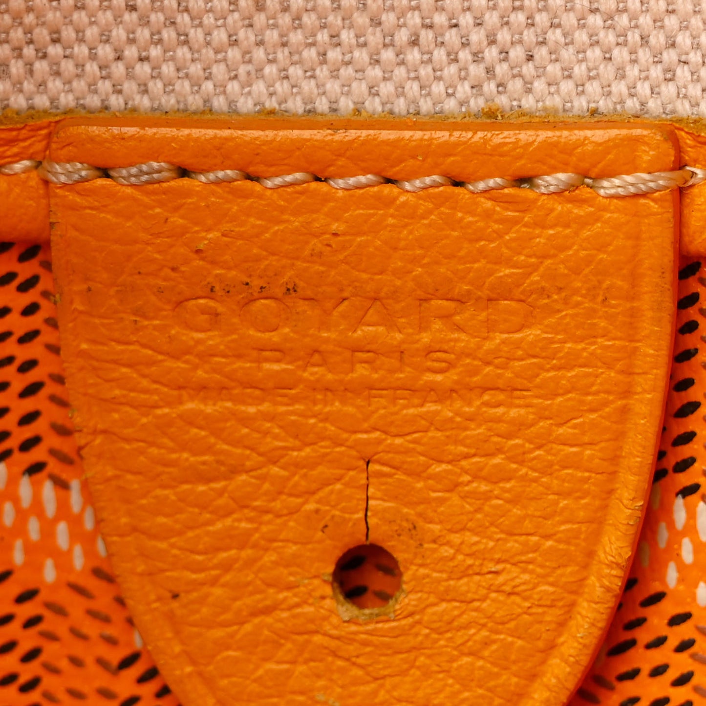 Goyardine Artois MM Yellow