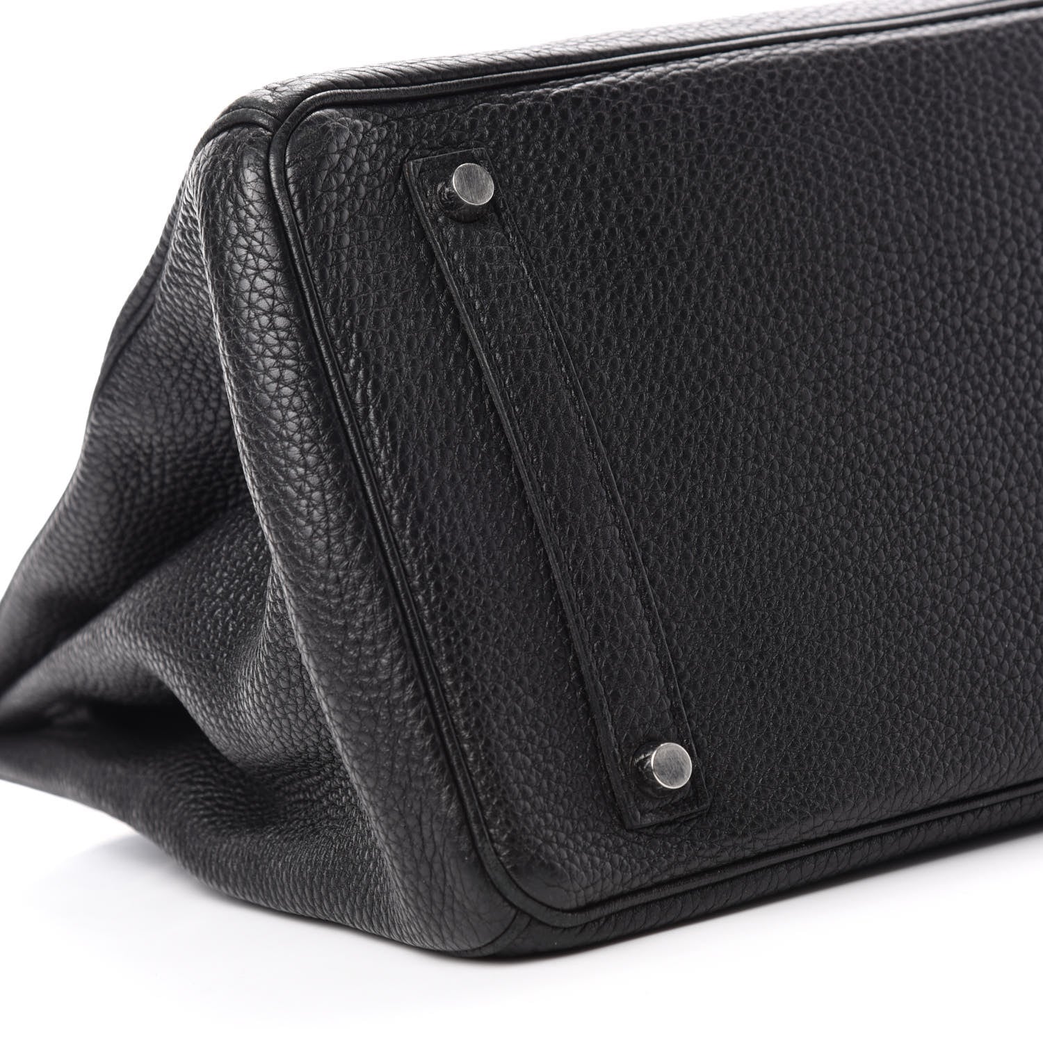 Hermes Togo Birkin 35 Black 6 of 10