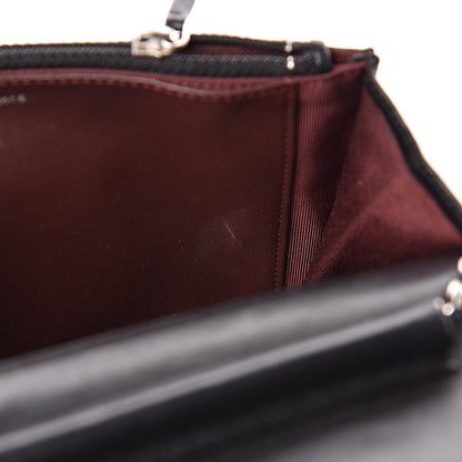 Chanel Lambskin Quilted Wallet On Chain WOC Black 8 of 11