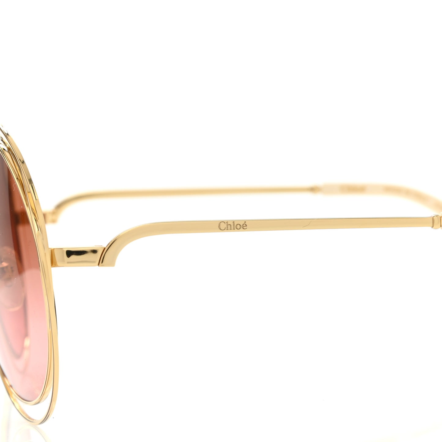Oversized Round Carlina Oversized Round Sunglasses CE114SD Gold Pink