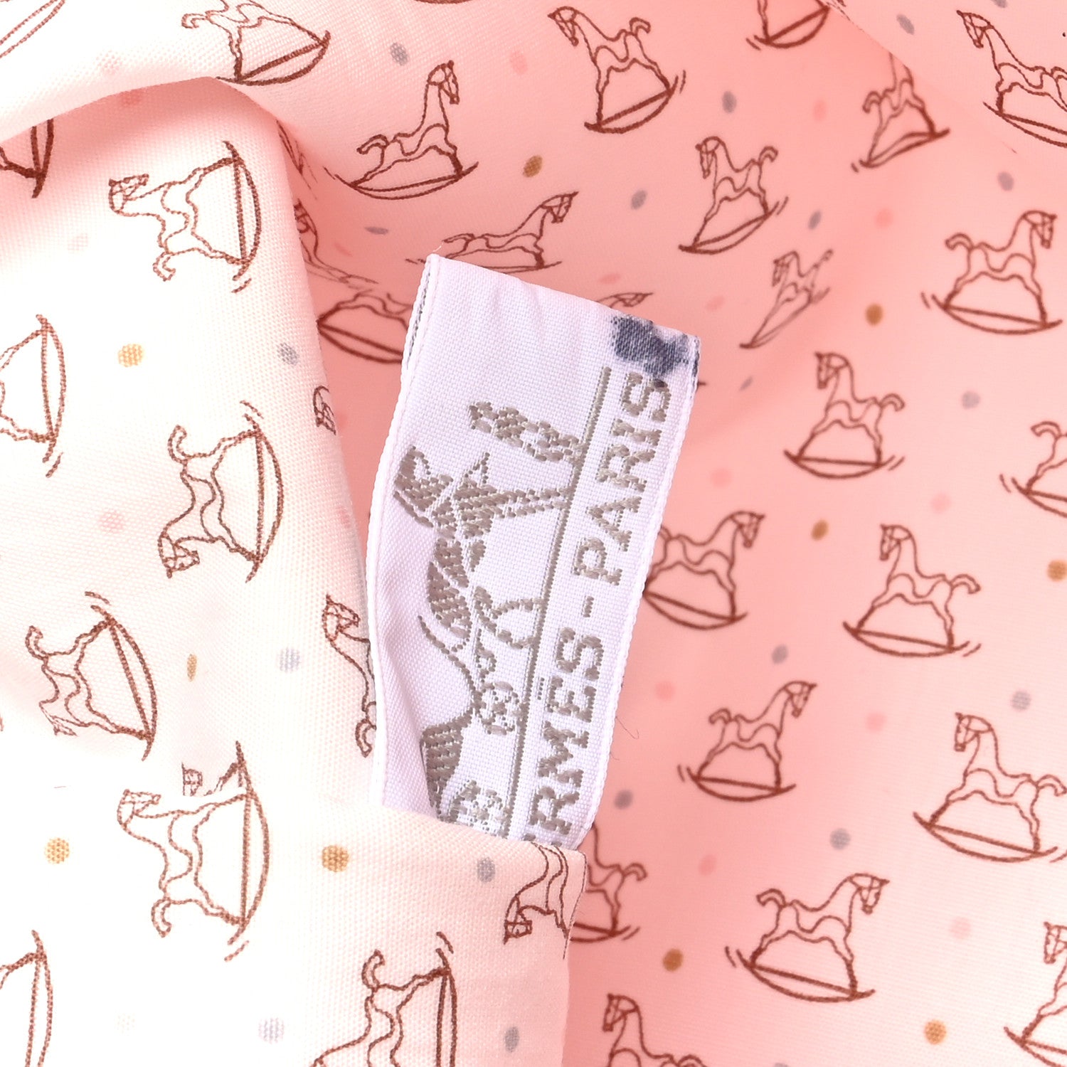 Hermes Cotton Canvas Adada Large Flat Case 6 of 6