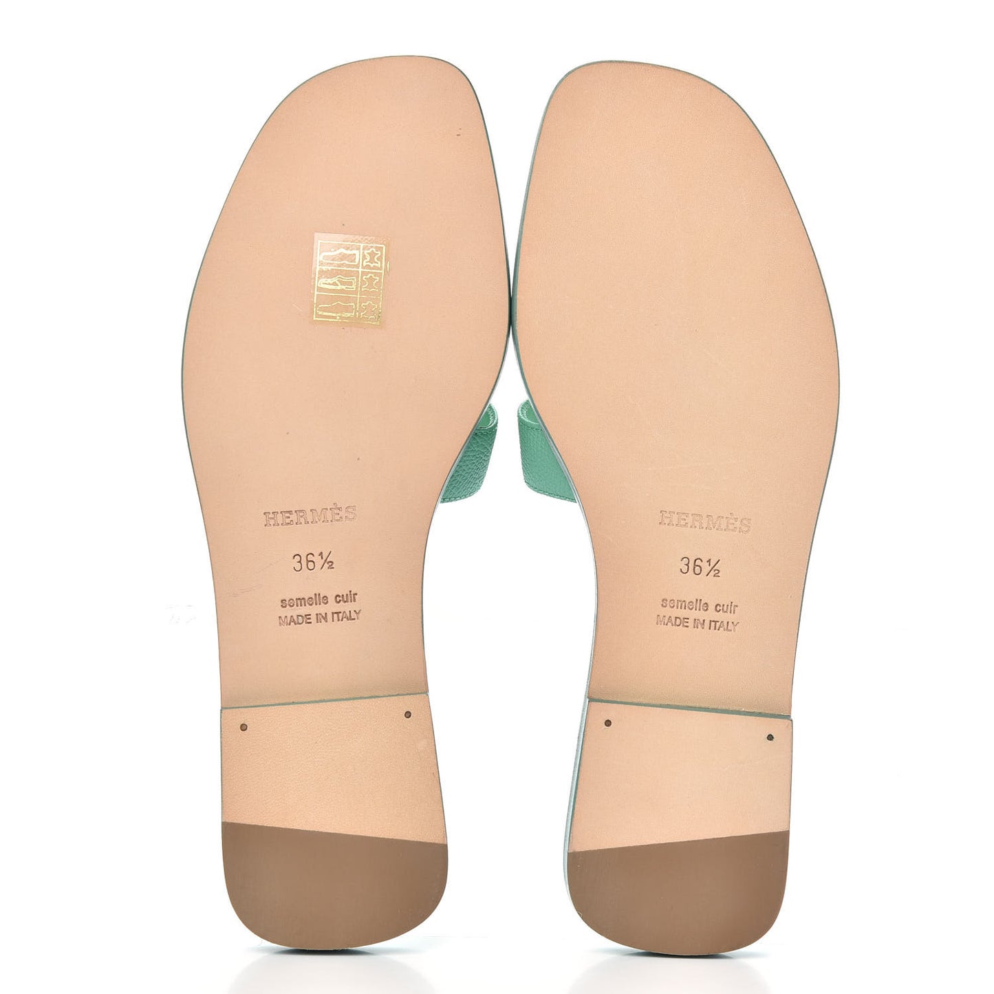 Epsom Oran Sandals 36.5 Malachite