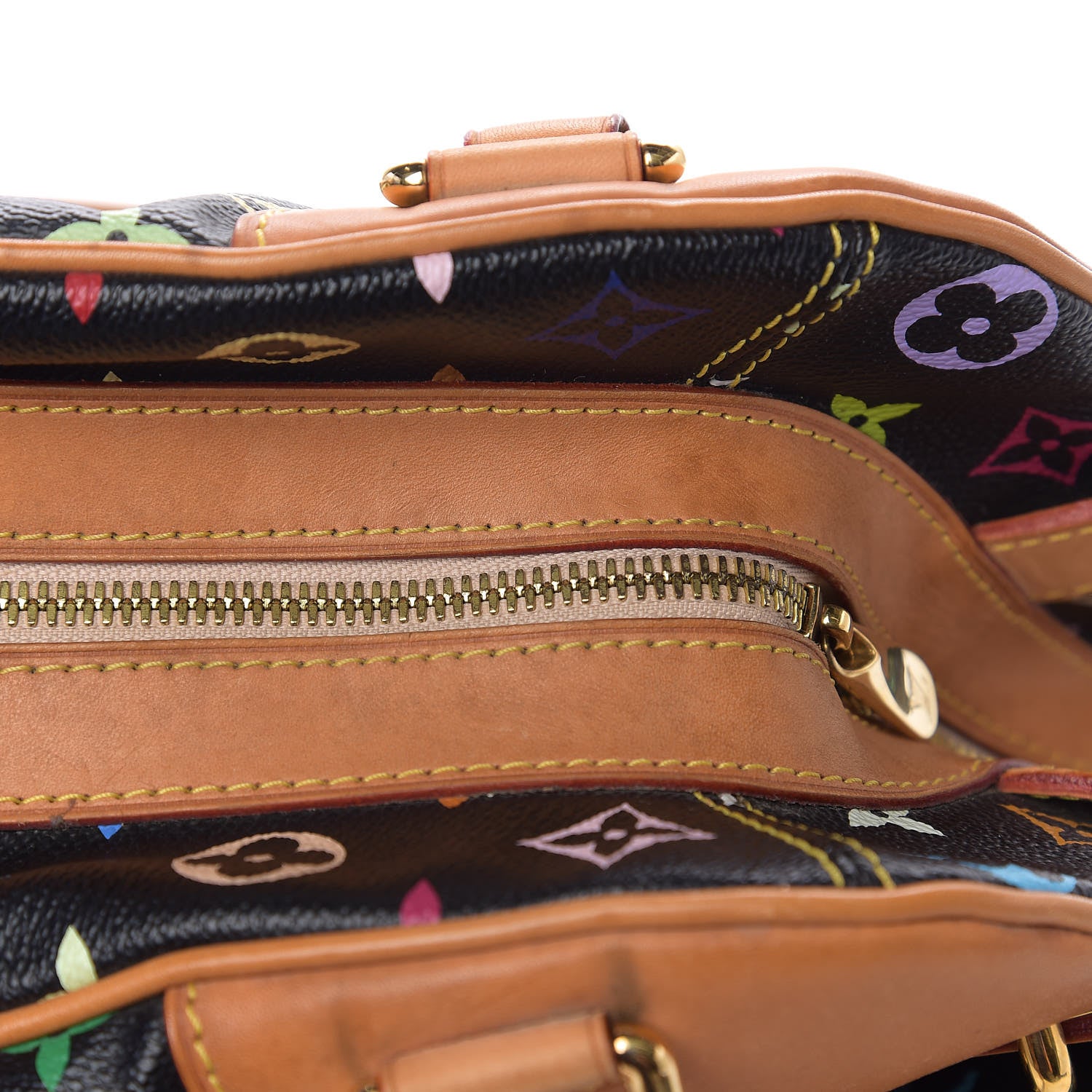 Louis Vuitton Monogram Multicolor Claudia Black 8 of 15