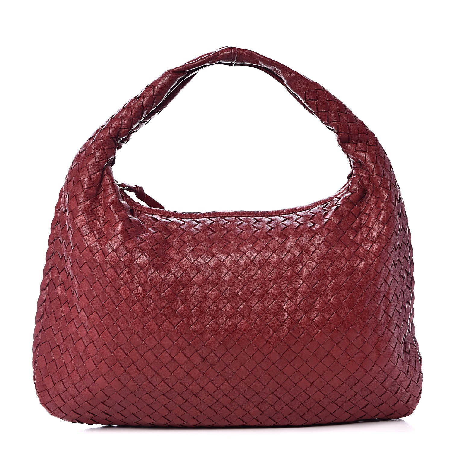 Bottega Veneta Nappa Intrecciato Medium Veneta Hobo Vermillion 1 of 13
