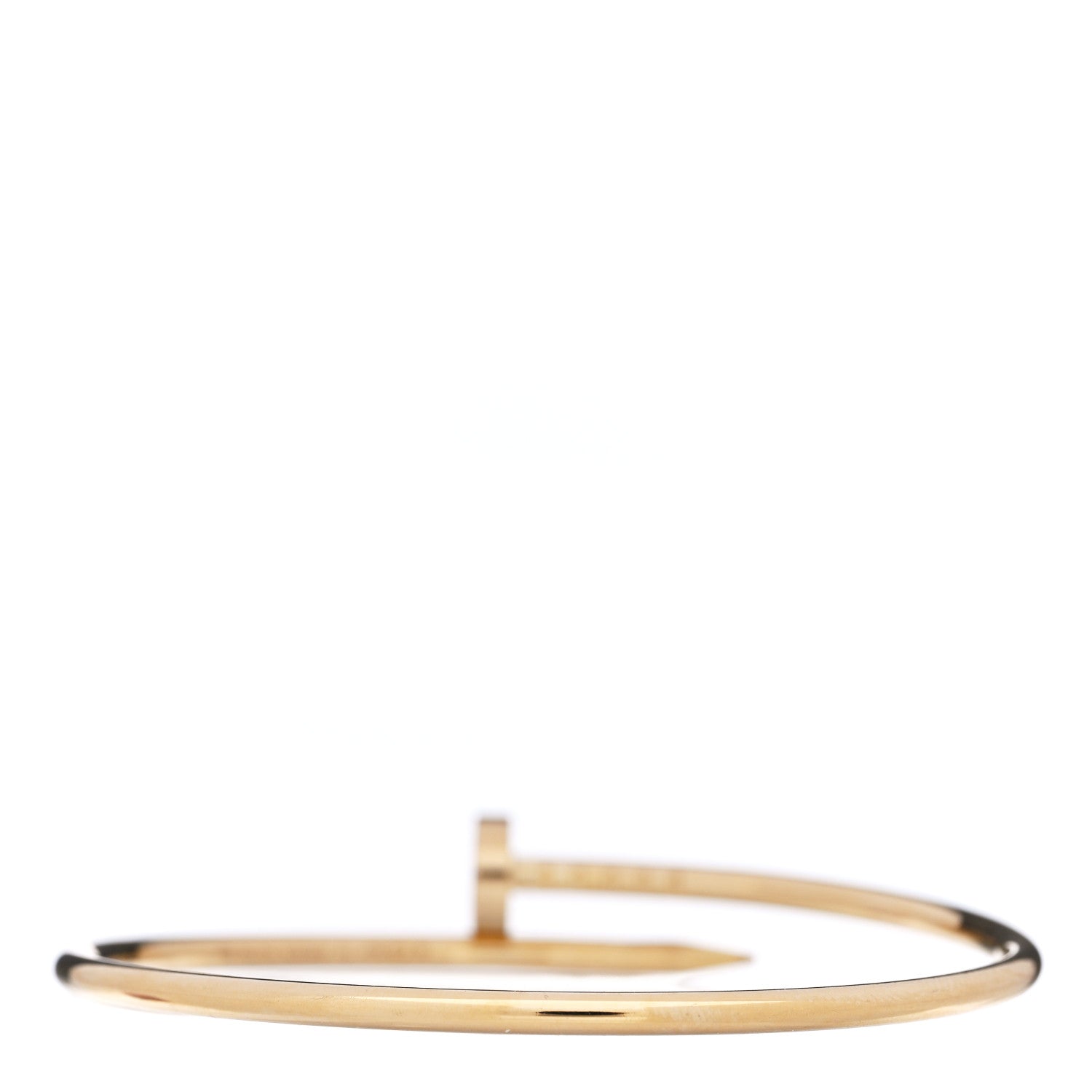 Cartier 18K Yellow Gold Small Juste Un Clou Bracelet 15 2 of 4
