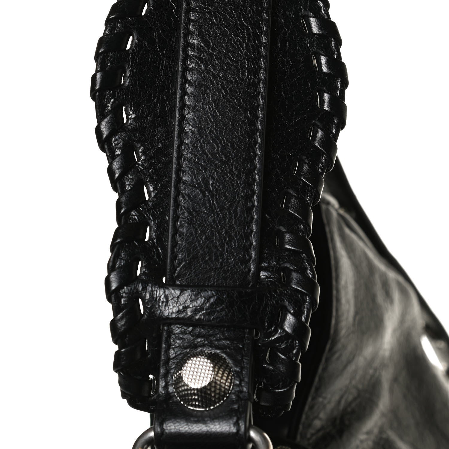 Balenciaga Agneau Arena Medium Le Cagole Shoulder Bag Black 14 of 14