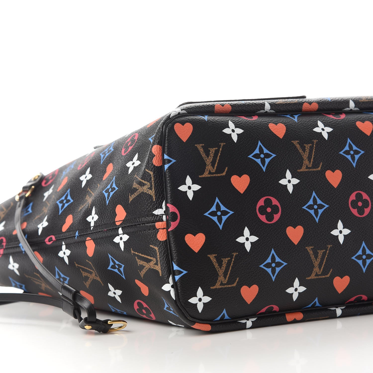 Louis Vuitton Game On Neverfull MM Black 8 of 11