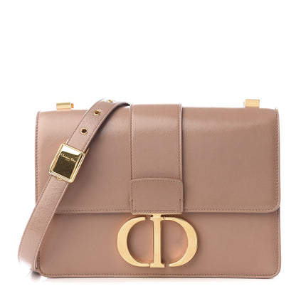 Christian Dior Crackled Lambskin 30 Montaigne Flap Bag Fard 1 of 8