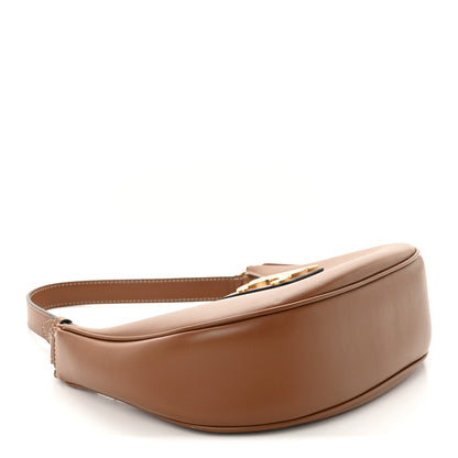 Celine Smooth Calfskin Medium Strap Ava Triomphe Shoulder Bag Tan 4 of 12