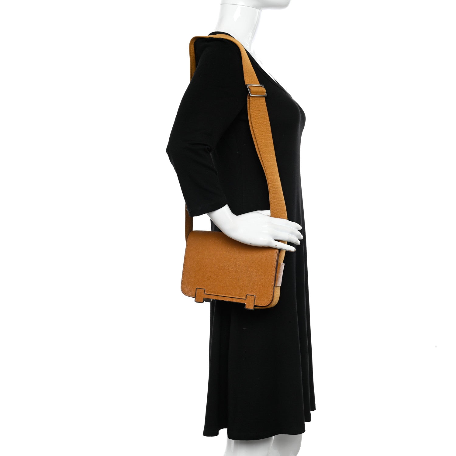 Hermes Chevre Mysore Geta Caramel 2 of 11