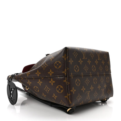 Louis Vuitton Monogram Montsouris PM Black 4 of 8
