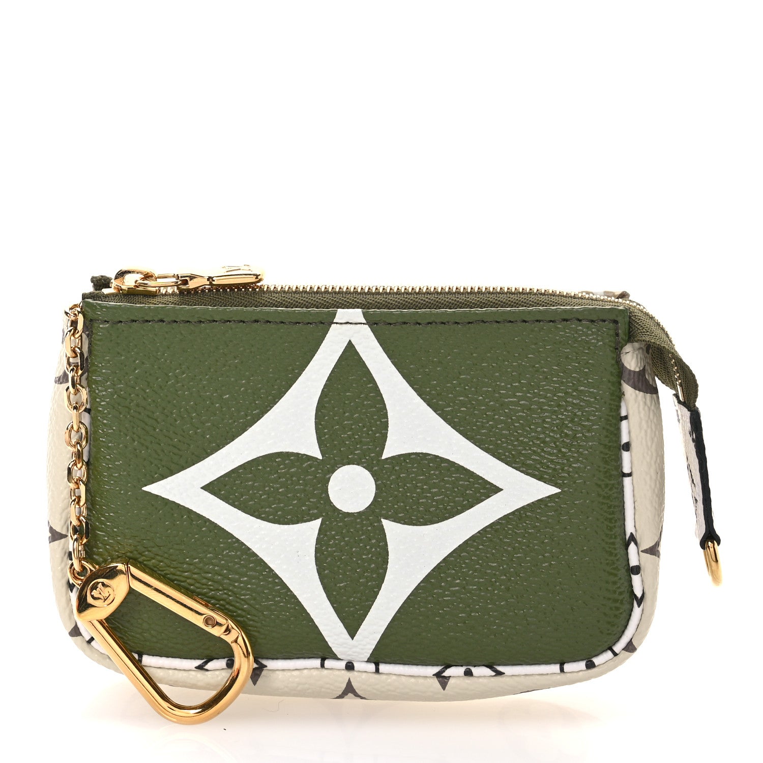 Louis Vuitton Monogram Giant Micro Pochette Accessories Kaki White 1 of 8