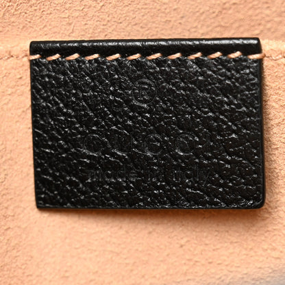 Gucci Calfskin Web Mini Ophidia Shoulder Bag Black 6 of 10